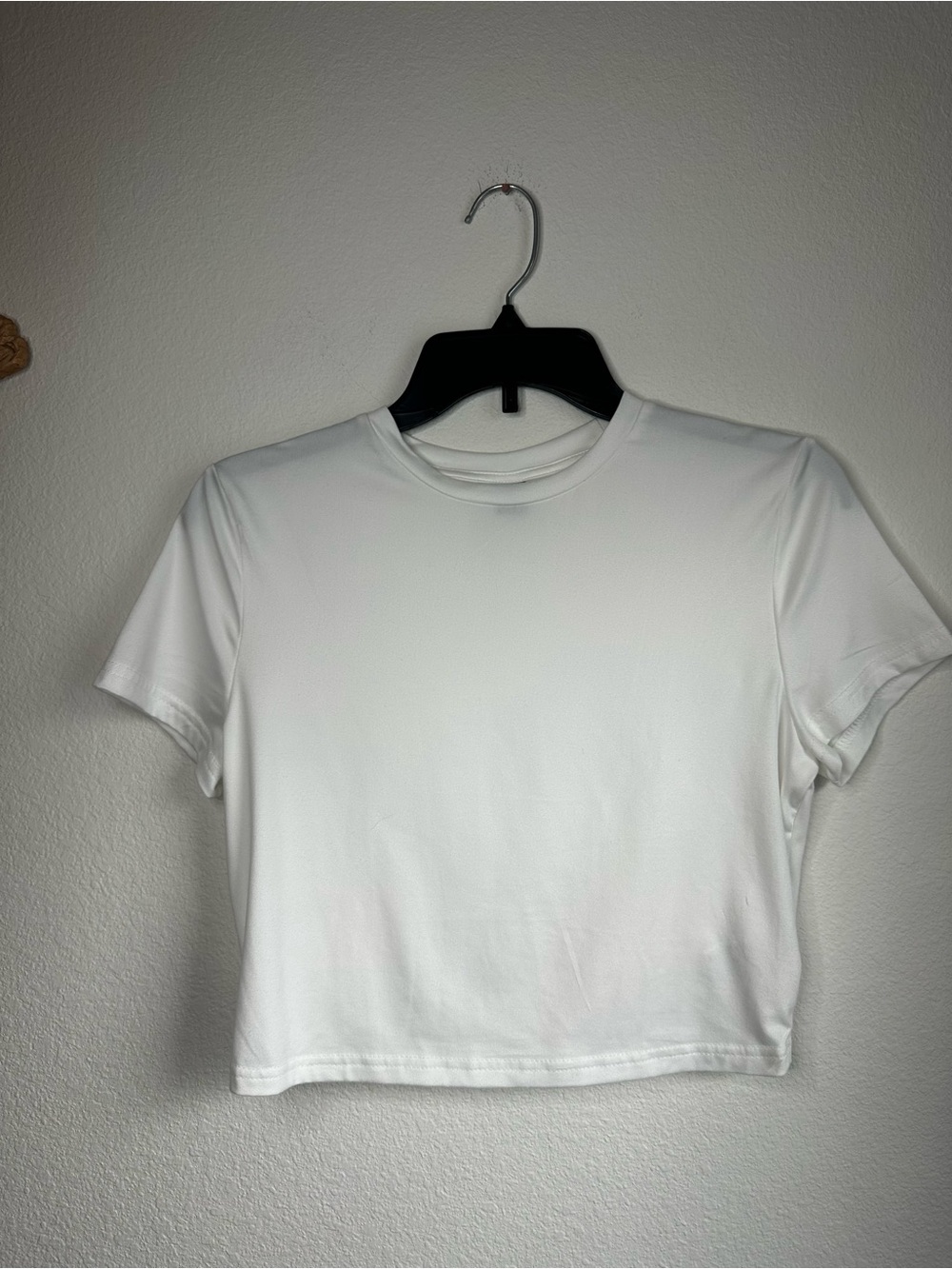 White Crop Top